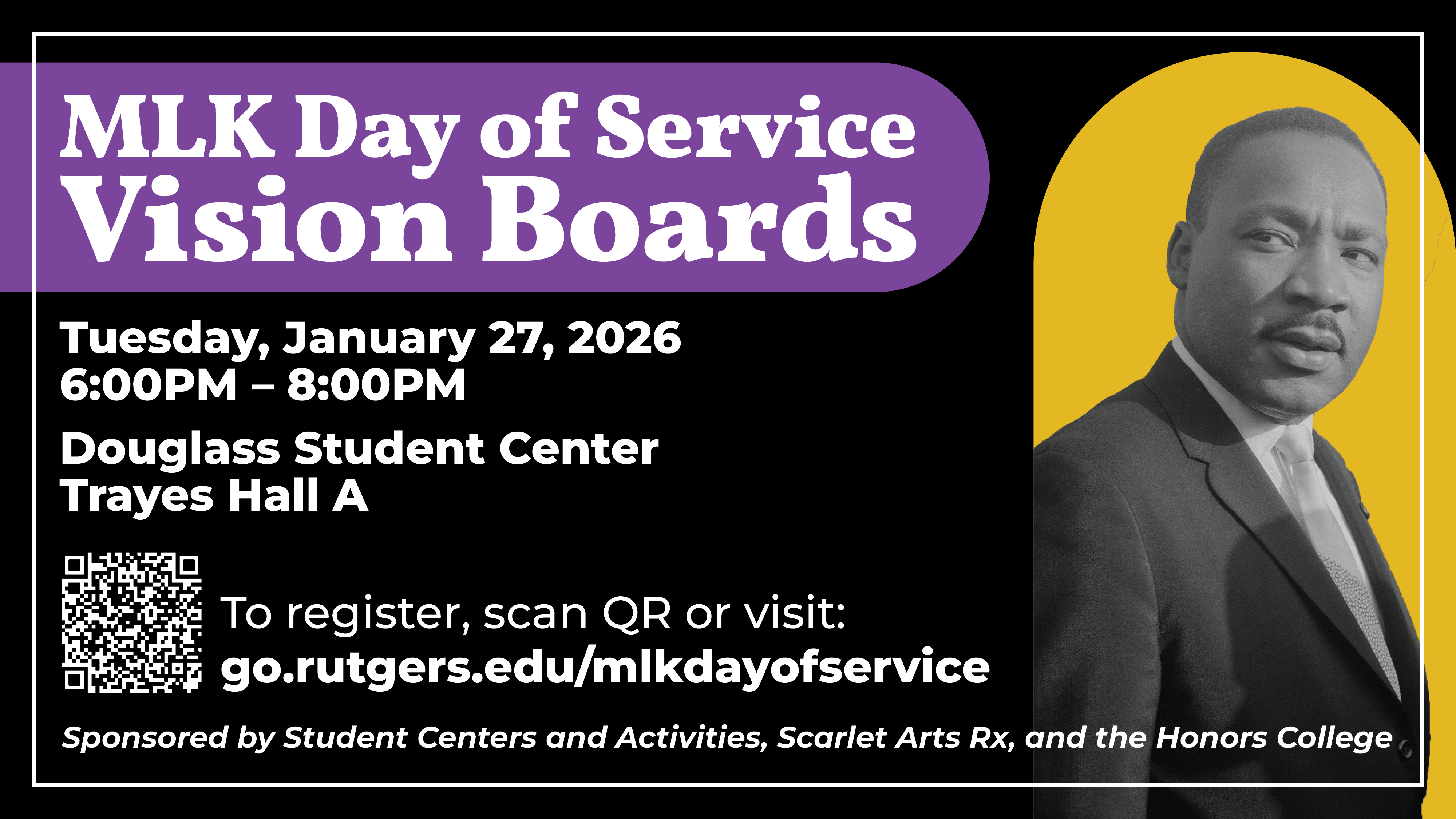 MLK Day of Service Vision Boards