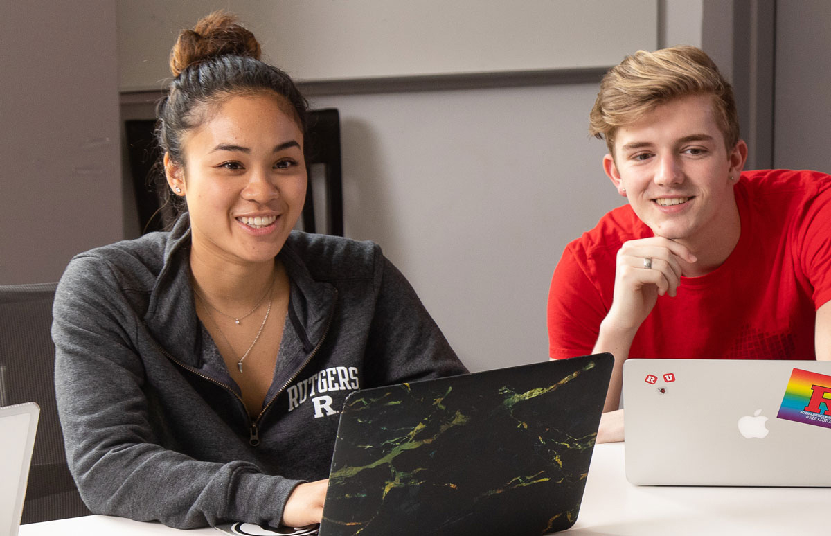 Students planning activities