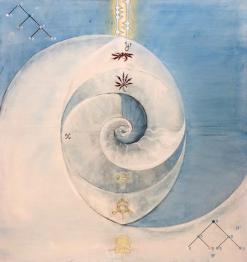 Scoliosis (An Equation), 68″ x 64″ oil on canvas 