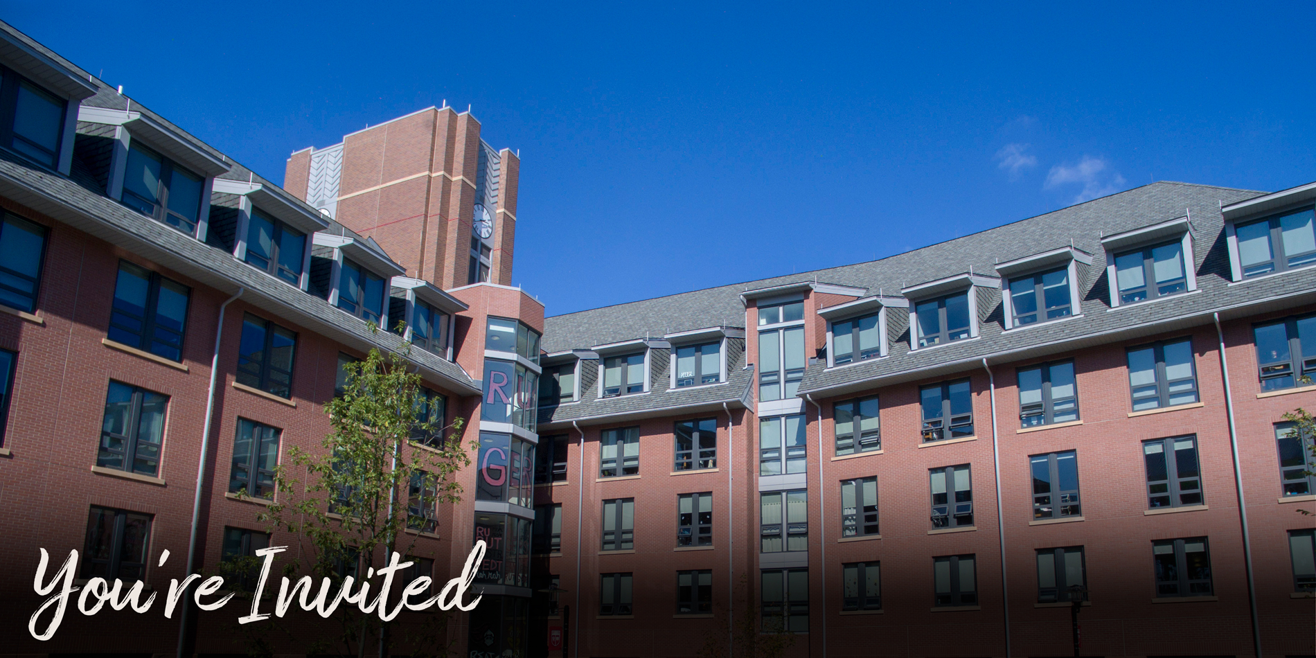visual banner showing the Honors College building