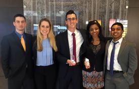 Honors College Students on Mock Trial Team