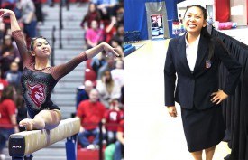 Belle Huang (HC Sophomore) as a Gymnast and Judge