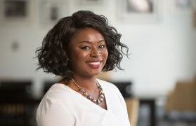 Issata Oluwadare, the Honors College Associate Dean for Student Affairs