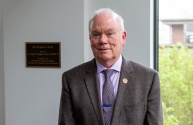 Photo of James Dougherty, (RC ’74, GSNB ’75, VMD), a supporter of the Honors College and a member of the Rutgers University Board of Governors