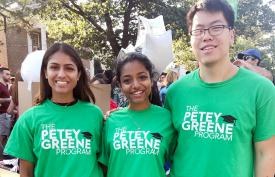 Mansi ('20, SAS/HC) with her Honors College friends