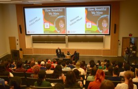 Rutgers alumna Imbolo Mbue's lecture at the Rutgers Academic Building